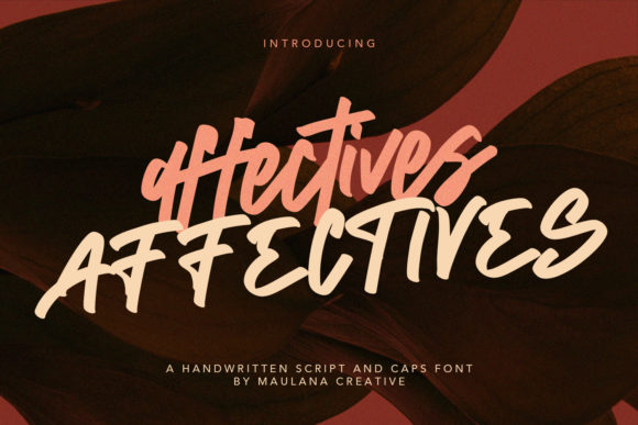 Affectives: A Designer’s Real-World Script Font Review