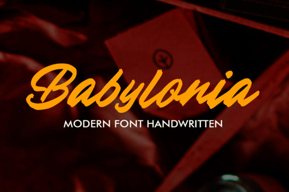 Babylonia: A Handwritten Font That Feels Human on Screen