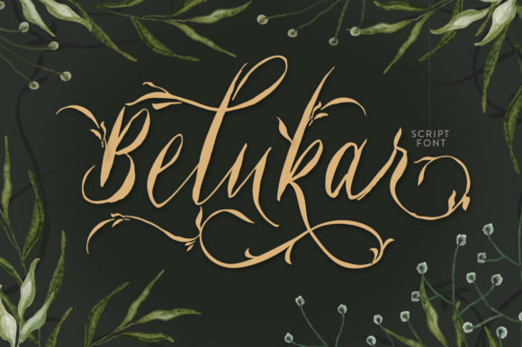 Belukar: A Delicate Handwritten Font for Romantic Brand Identities
