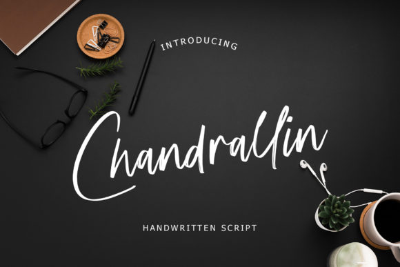 Chandrallin: A Modern Handwritten Font for Digital Warmth
