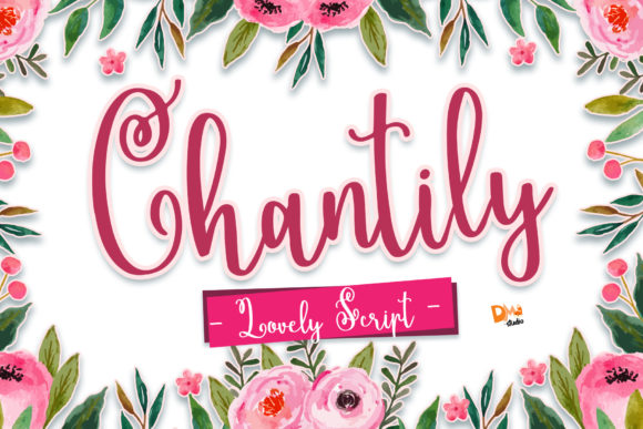 Chantily: An Elegant Handwritten Font for Editorial Design