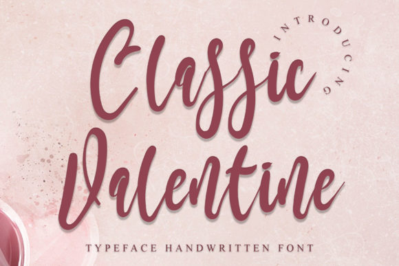 Classic Valentine: A Graceful Script Font