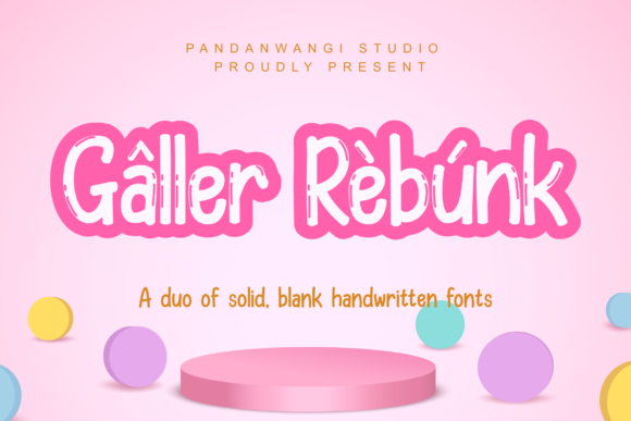 Galler Rebunk: A Warm, Handwritten Script Font for Editorial Moments