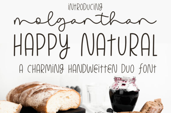 Happy Natural: A Handwritten Font That Feels Like Home