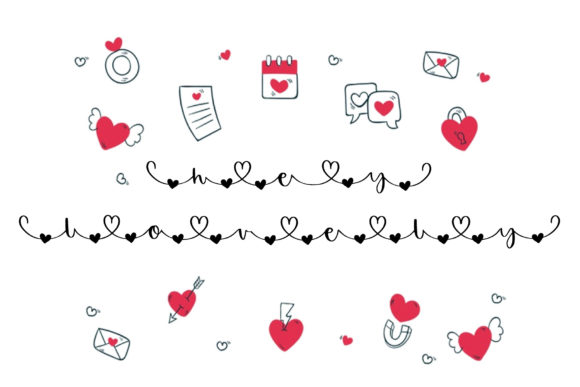 Hey Lovely: A Romantic Script Font