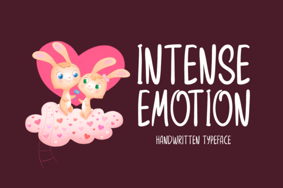 Intense Emotion: A Friendly Font for Creative Projects