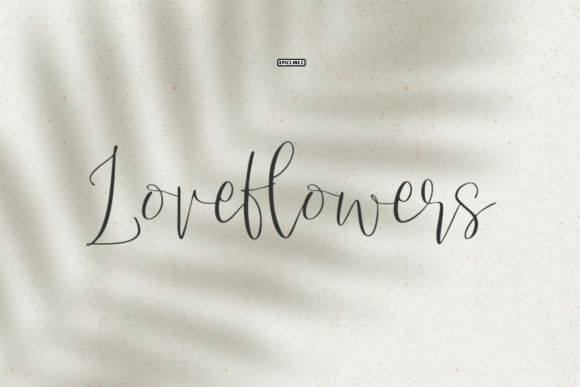 Love Flowers Handwritten Font for Crafters & Sellers