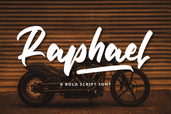 Raphael: A Bold Script Font for Scroll-Stopping Marketing
