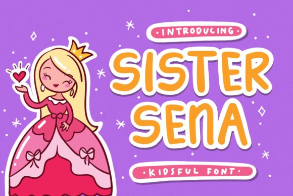 Sister Sena: A Playful Handwritten Font for Digital Branding
