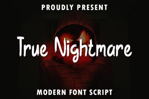 True Nightmare Font for Web Design