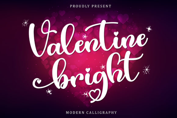 Valentine Bright: A Modern Script Font for Digital Brand Moments